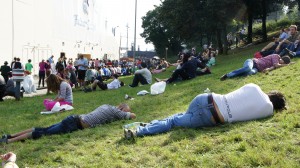 Oktoberfest hill of despair. Oktoberfest hill of despair.